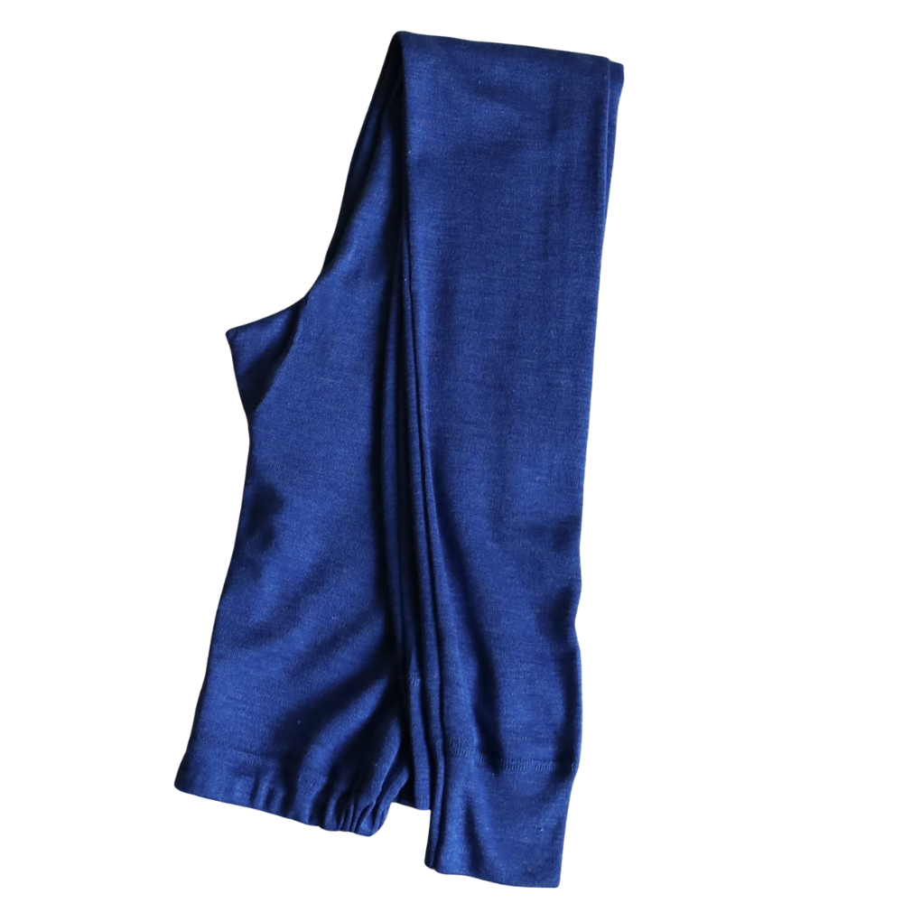 Hocosa Women Legging with Cuff, Wool/Silk