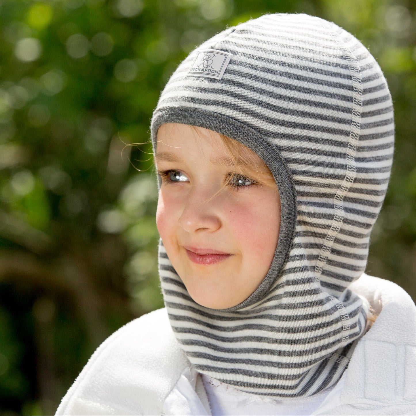 Cagoule Enfant Pickapooh, Laine/Soie