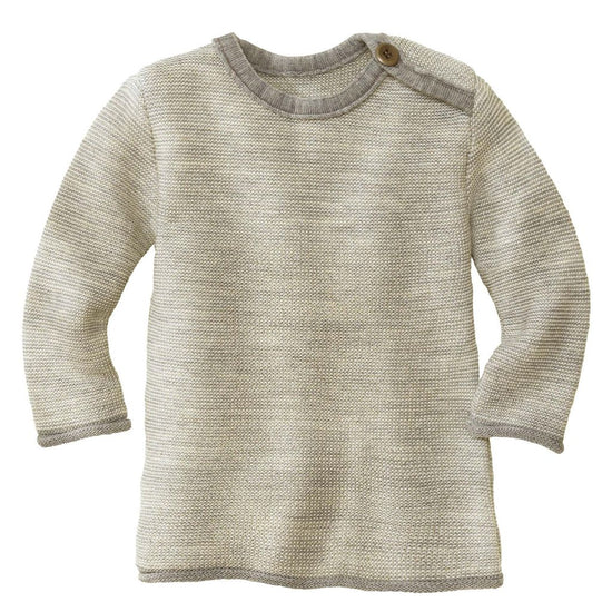 Disana Baby/Toddler Sweater, Melange Merino Wool Knit: PRE-ORDER
