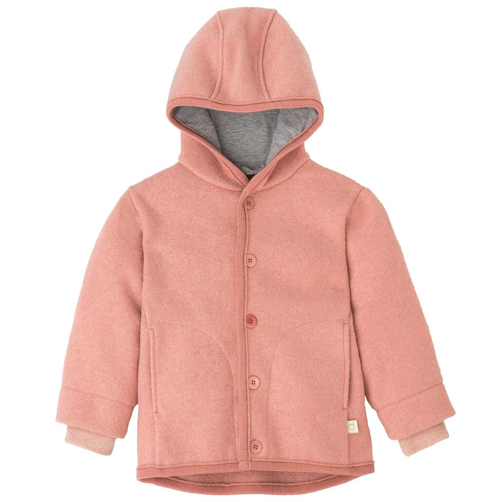 Veste en laine bouillie pour tout-petits/enfants Disana : PRÉCOMMANDE