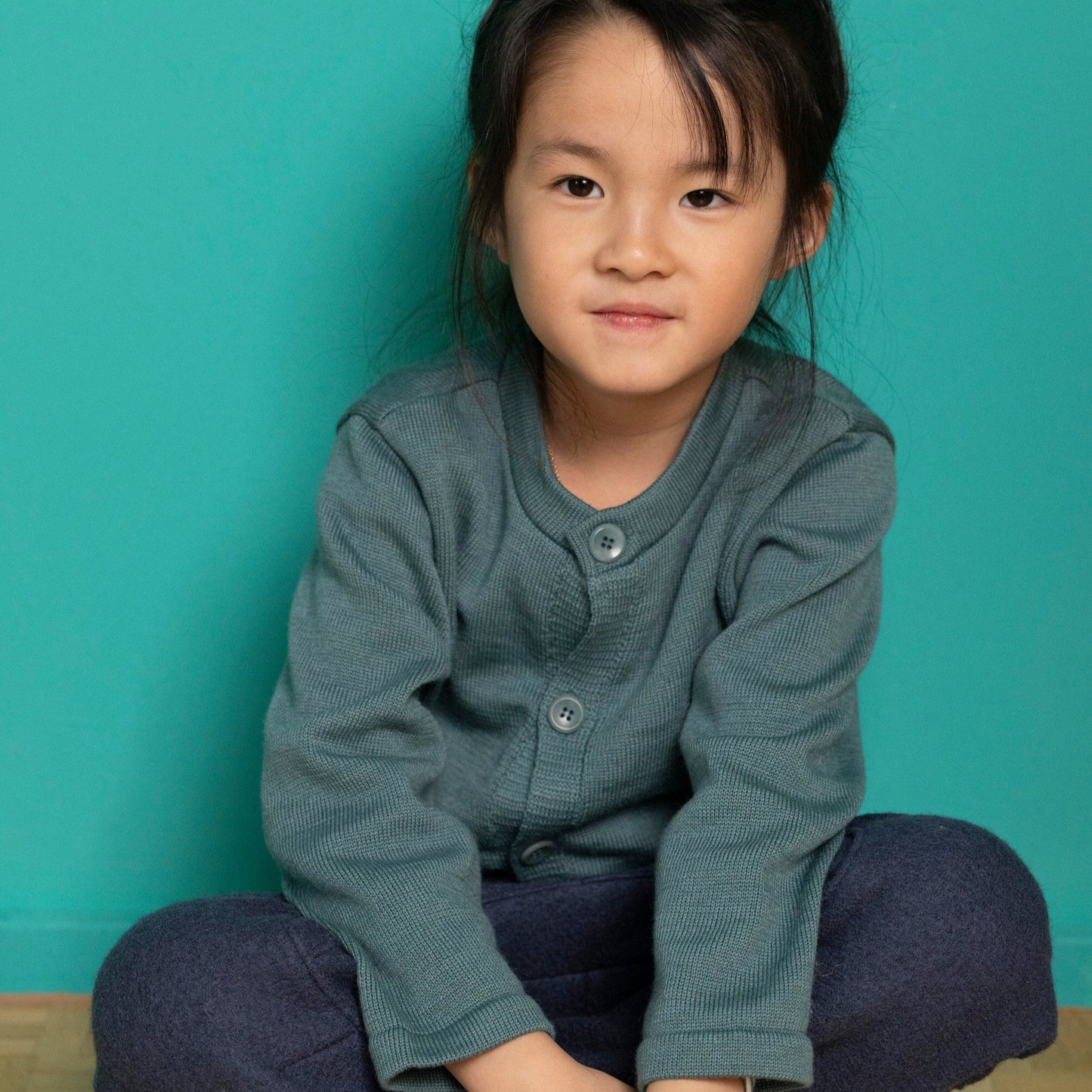 Disana Toddler/Child Cardigan, Merino Wool Knit: PRE-ORDER