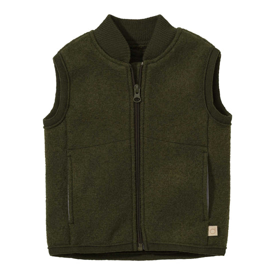 Gilet en laine bouillie pour tout-petits/enfants Disana : PRÉCOMMANDE