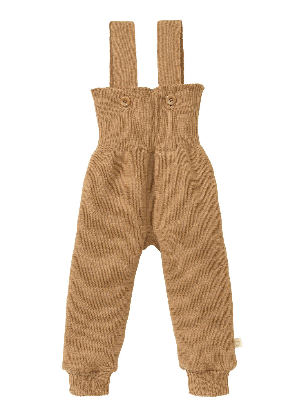 Charger l&amp;#39;image dans la galerie, Pantalon Disana pour bébé/tout-petit avec bretelles, laine tricotée
