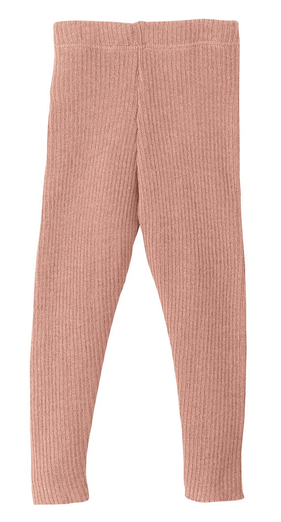 Disana Toddler Legging, Wool Knit - Classic, Curry