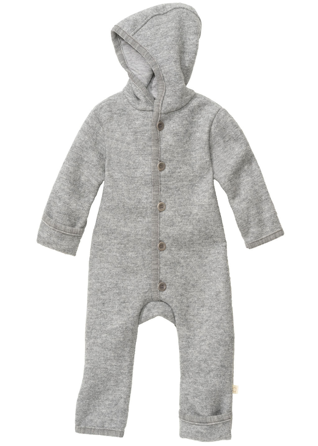 Disana Baby/Toddler Overall with Buttons, Boiled Wool: PRE-ORDER