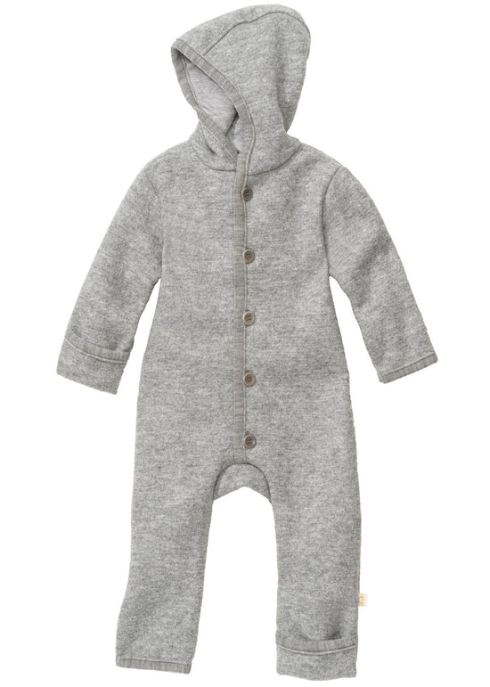 Disana Baby/Toddler Overall with Buttons, Boiled Wool: PRE-ORDER