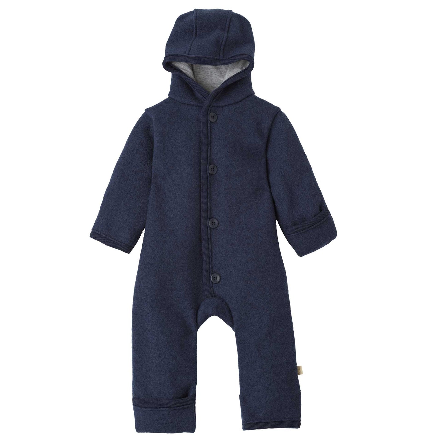 Disana Baby/Toddler Overall with Buttons, Boiled Wool: PRE-ORDER