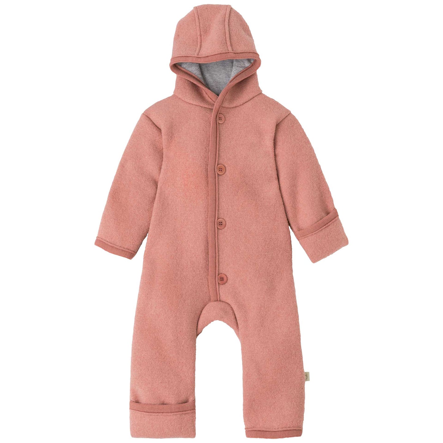 Disana Baby/Toddler Overall with Buttons, Boiled Wool: PRE-ORDER