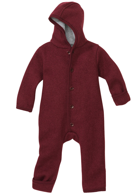 Disana Baby/Toddler Overall with Buttons, Boiled Wool: PRE-ORDER