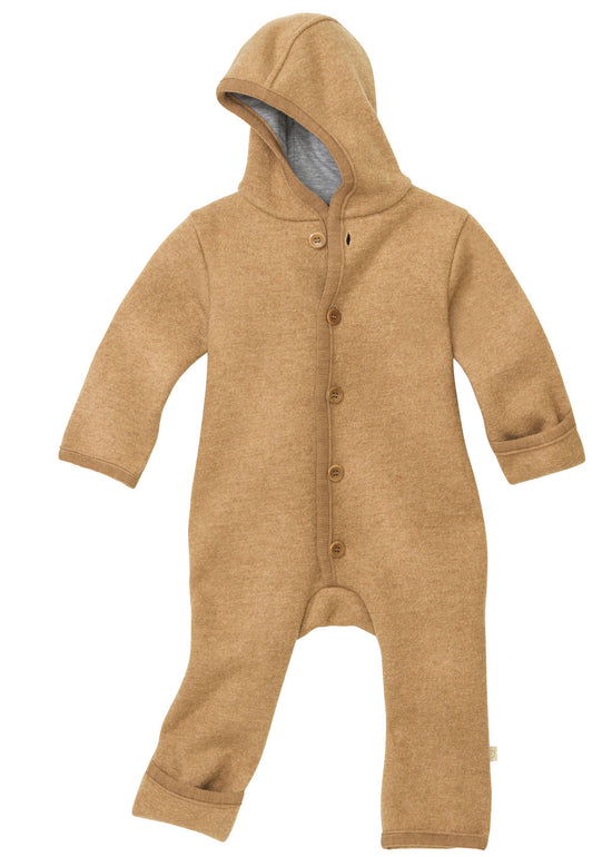 Disana Baby/Toddler Overall with Buttons, Boiled Wool: PRE-ORDER