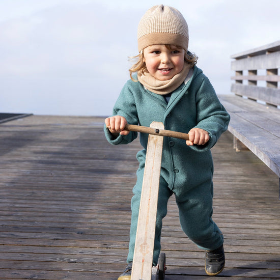 Disana Baby/Toddler Overall with Buttons, Boiled Wool: PRE-ORDER