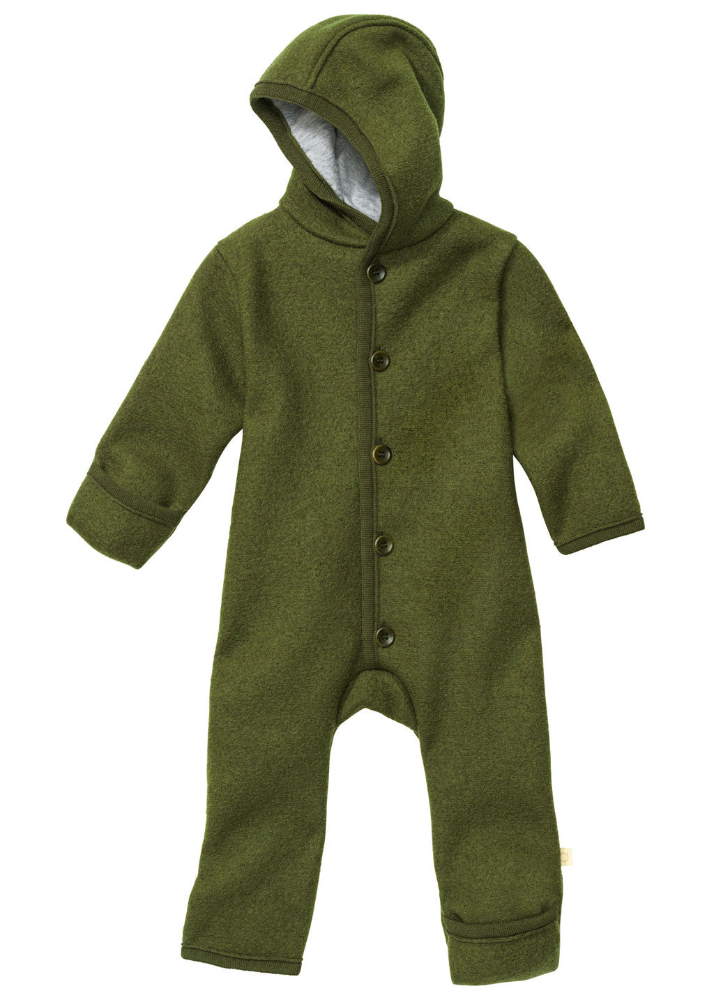 Disana Baby/Toddler Overall with Buttons, Boiled Wool: PRE-ORDER