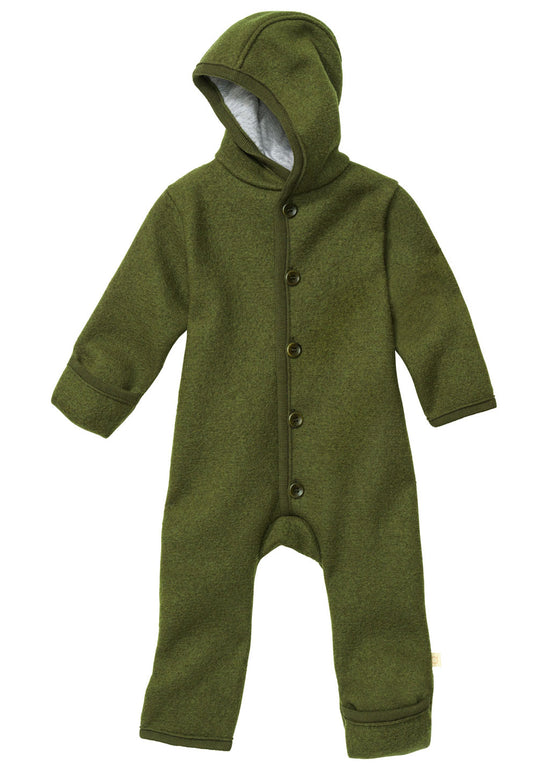 Disana Baby/Toddler Overall with Buttons, Boiled Wool: PRE-ORDER