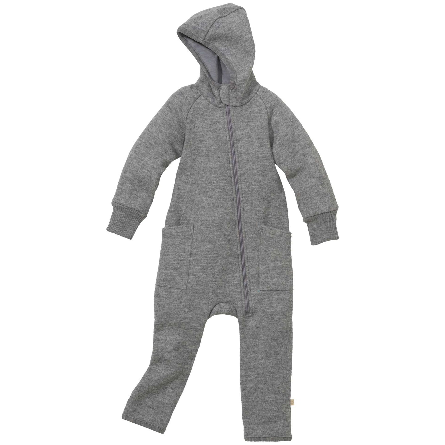 Salopette en laine bouillie pour bébé/jeune enfant Disana avec fermeture éclair : PRÉCOMMANDE
