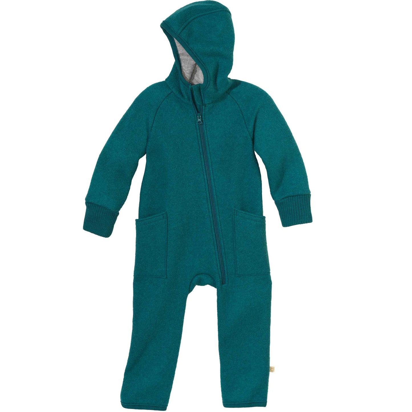 Salopette en laine bouillie pour bébé/jeune enfant Disana avec fermeture éclair : PRÉCOMMANDE