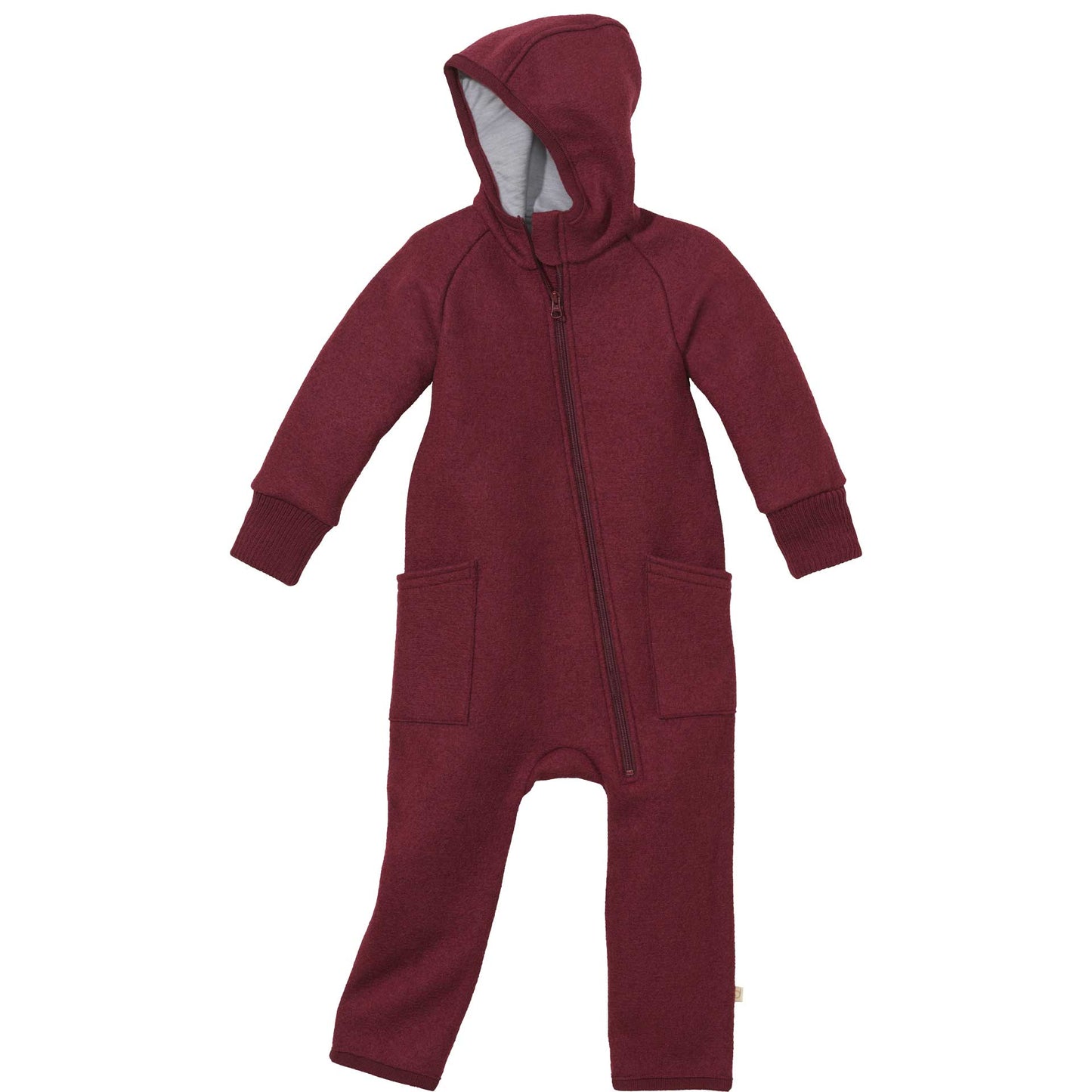 Salopette en laine bouillie pour bébé/jeune enfant Disana avec fermeture éclair : PRÉCOMMANDE
