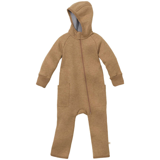 Salopette en laine bouillie pour bébé/jeune enfant Disana avec fermeture éclair : PRÉCOMMANDE