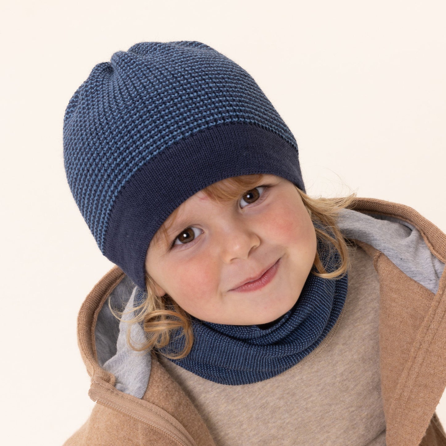 Disana Melange Beanie, Merino Wool Knit: PRE-ORDER
