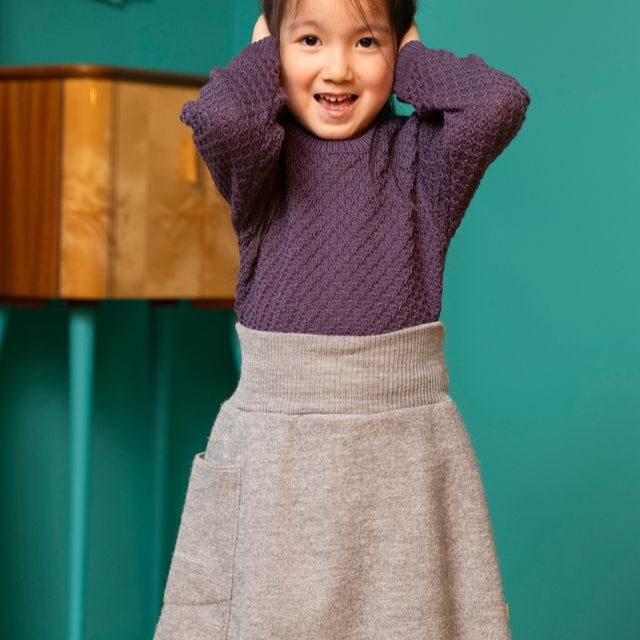 Disana Toddler/Child Shirt, Boiled Merino Wool: PRE-ORDER