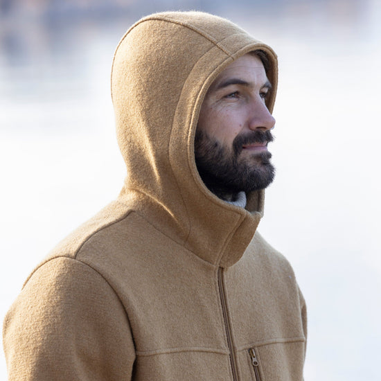 Veste en laine bouillie pour homme Disana : PRÉCOMMANDE