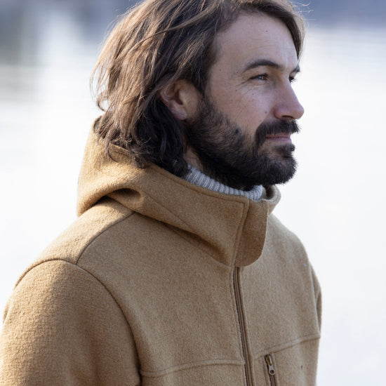 Veste en laine bouillie pour homme Disana : PRÉCOMMANDE