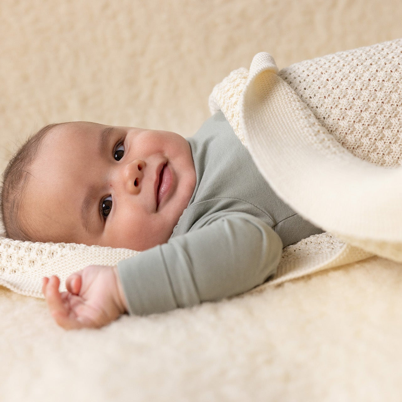 Disana Honeycomb Baby Blanket: PRE-ORDER