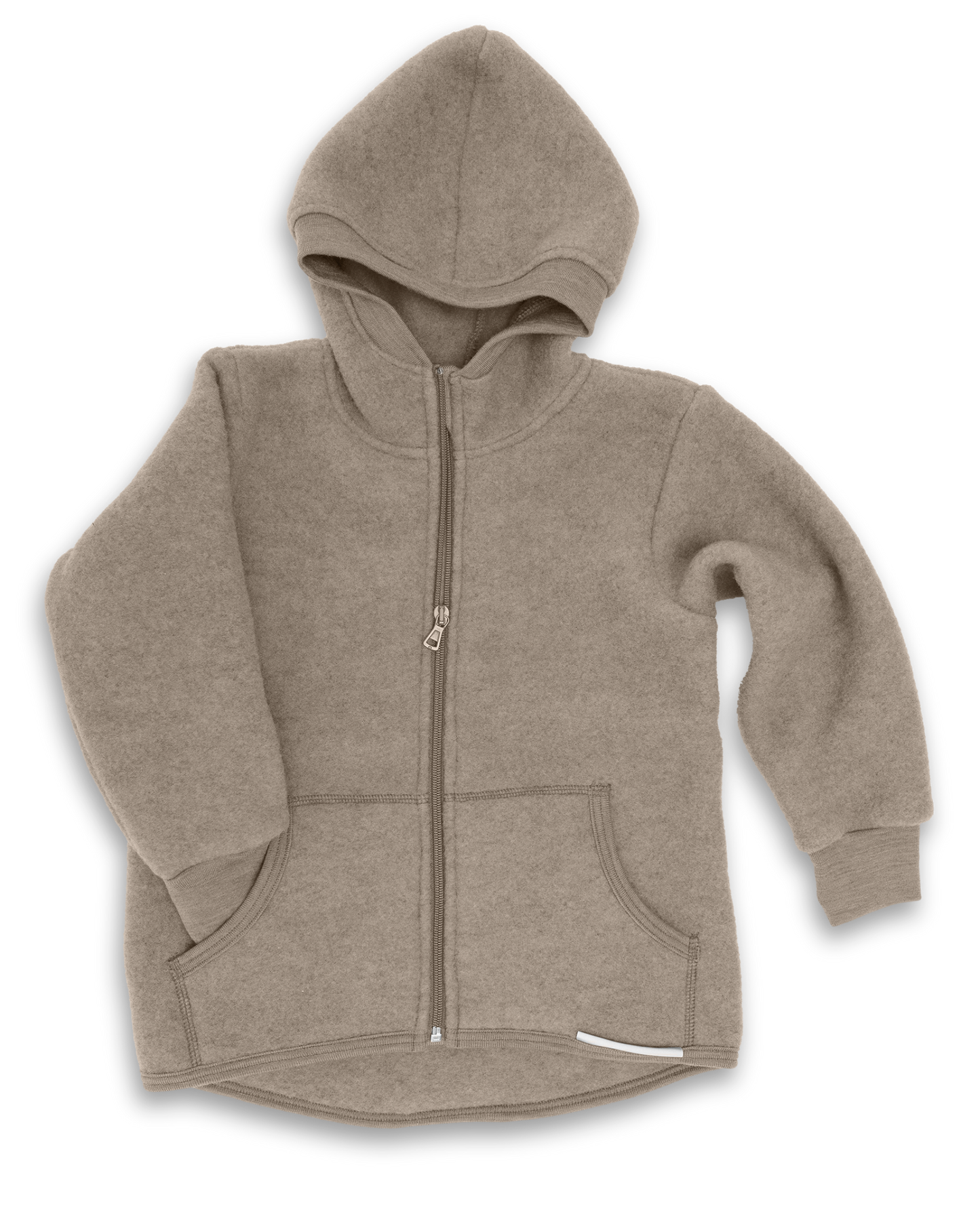 Engel Child Hooded Jacket, Wool Fleece: PRE-ORDER