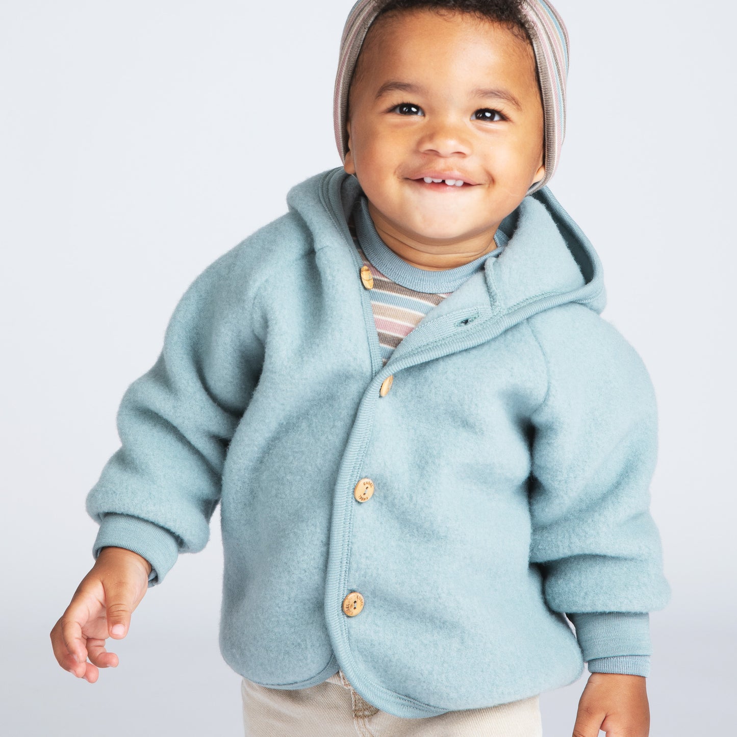 Engel Baby/Toddler/Child Hooded Jacket, Wool Fleece: PRE-ORDER