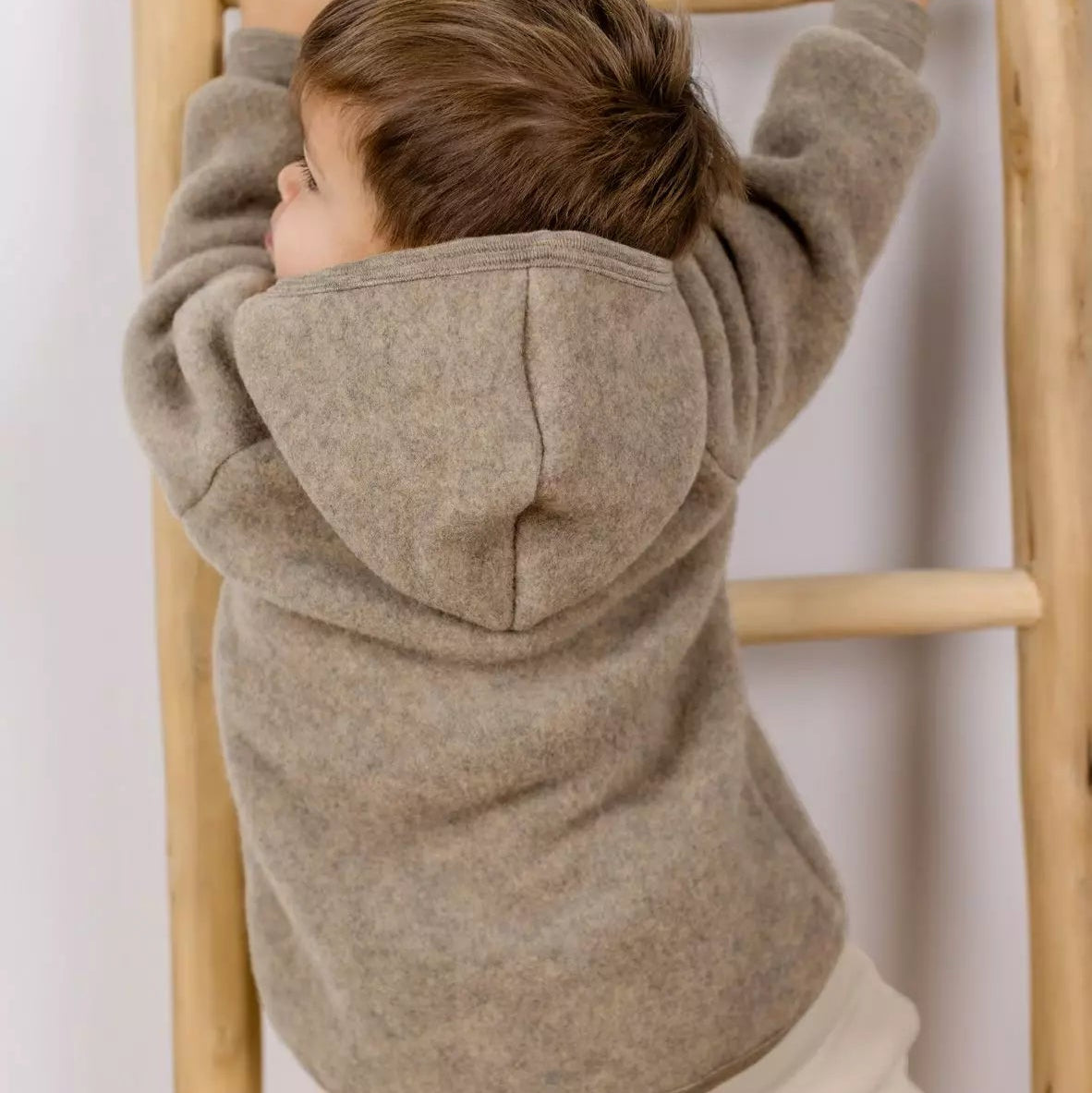 Engel Baby/Toddler/Child Hooded Jacket, Wool Fleece: PRE-ORDER
