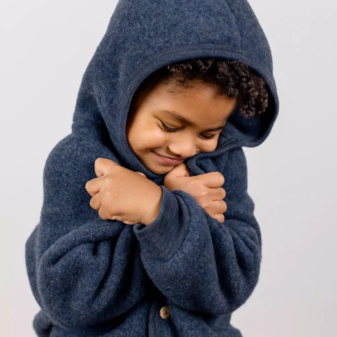 Engel Baby/Toddler/Child Hooded Jacket, Wool Fleece: PRE-ORDER