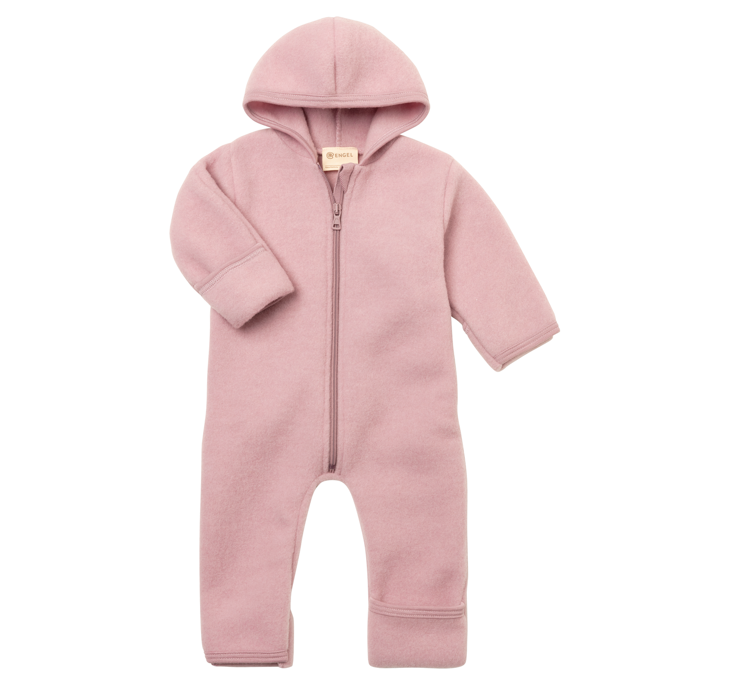 Salopette pour bébé/jeune enfant Engel avec boutons, polaire en laine : PRÉCOMMANDE