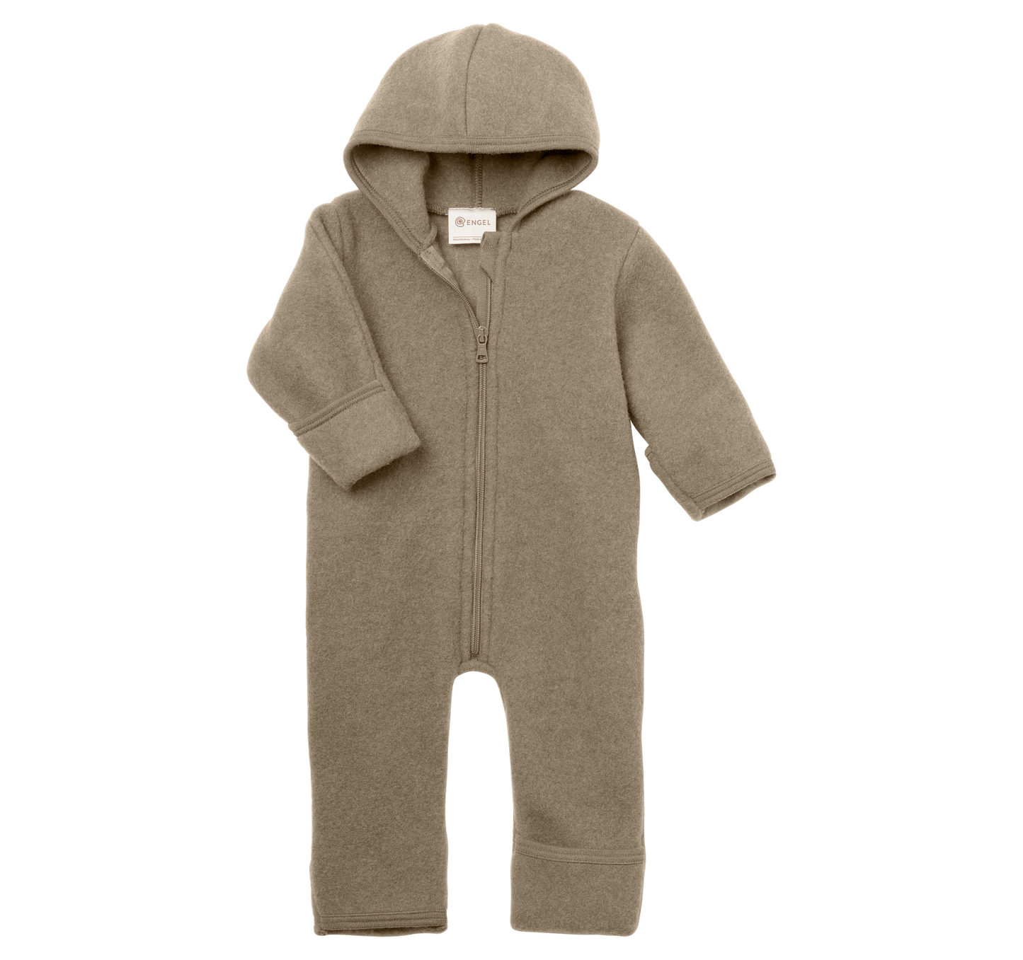 Salopette pour bébé/jeune enfant Engel avec boutons, polaire en laine : PRÉCOMMANDE