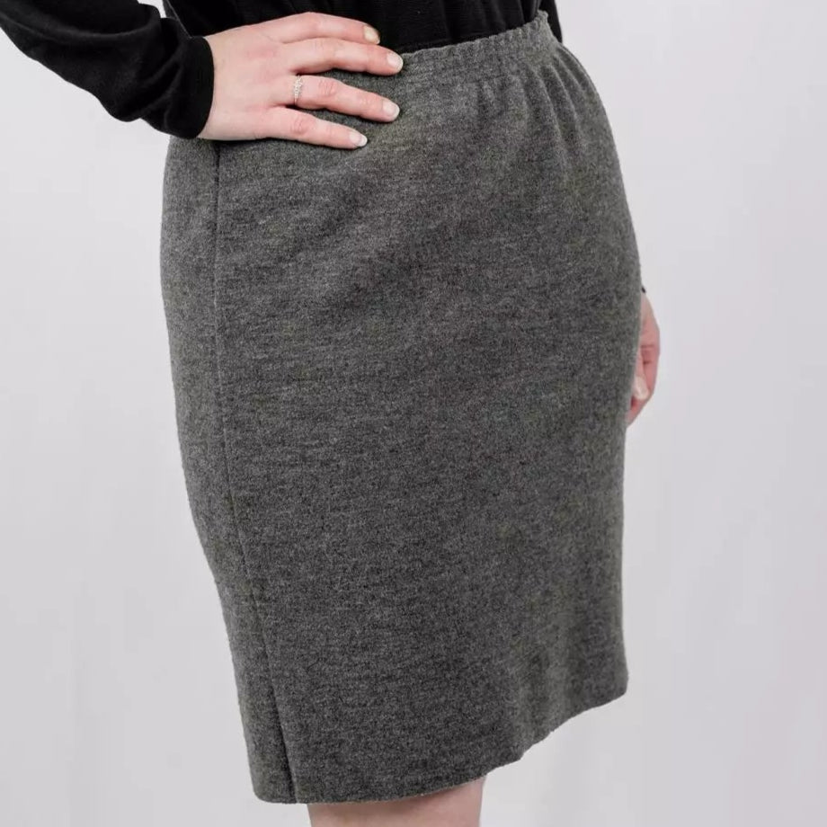 Jupe en laine bouillie pour femme Engel : PRÉCOMMANDE