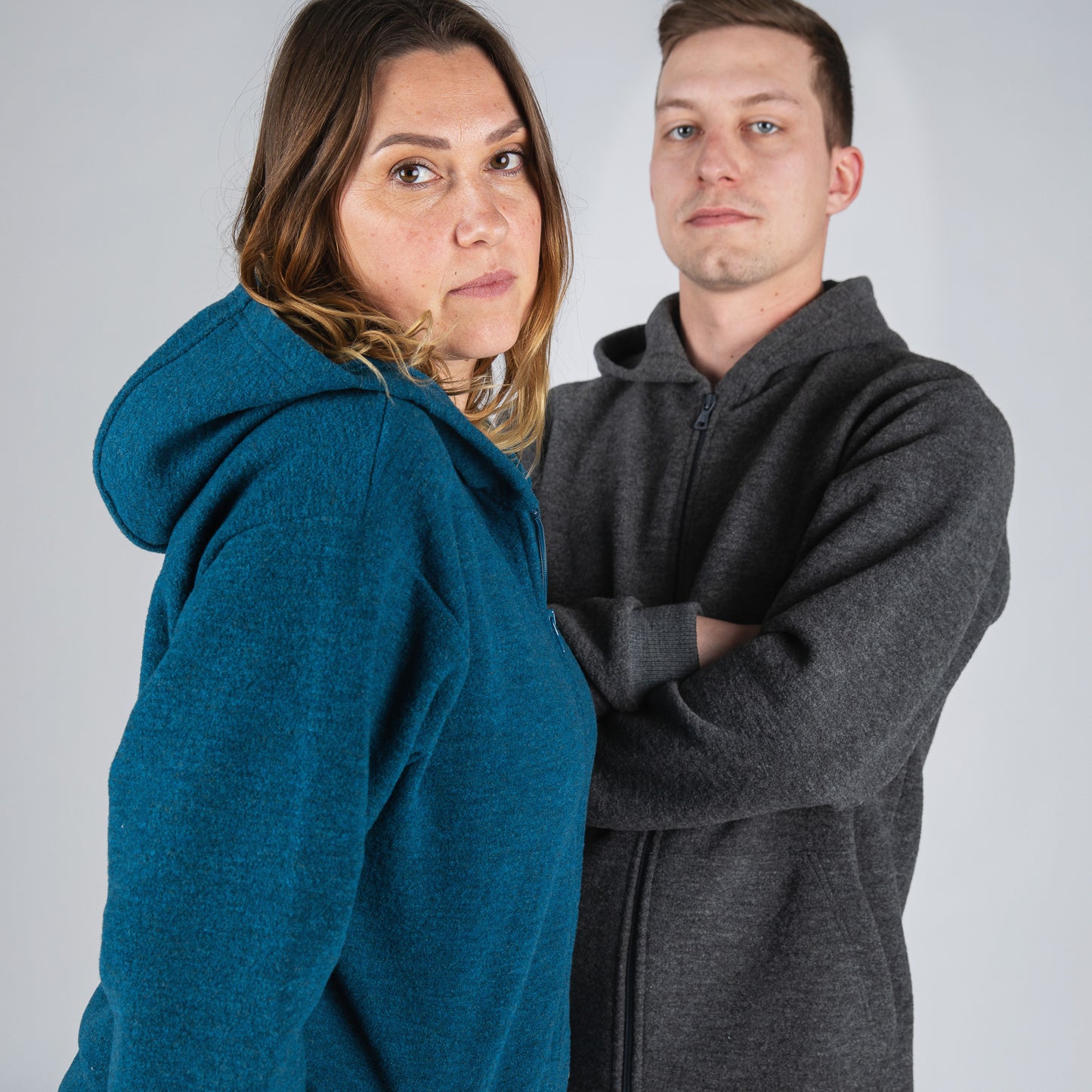 Engel Unisex Hooded Jacket, Boiled Wool ENGEL PRE-ORDER ONLY