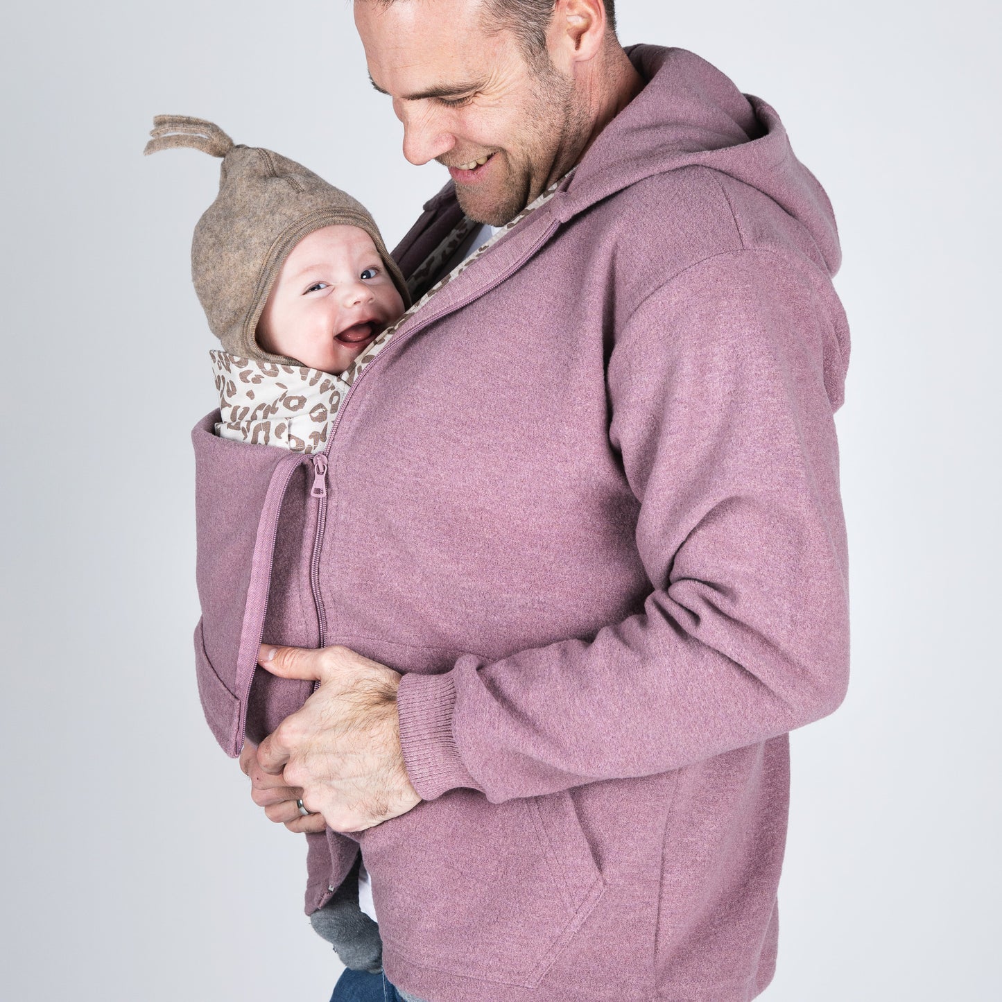 Engel Unisex Hooded Jacket, Boiled Wool ENGEL PRE-ORDER ONLY