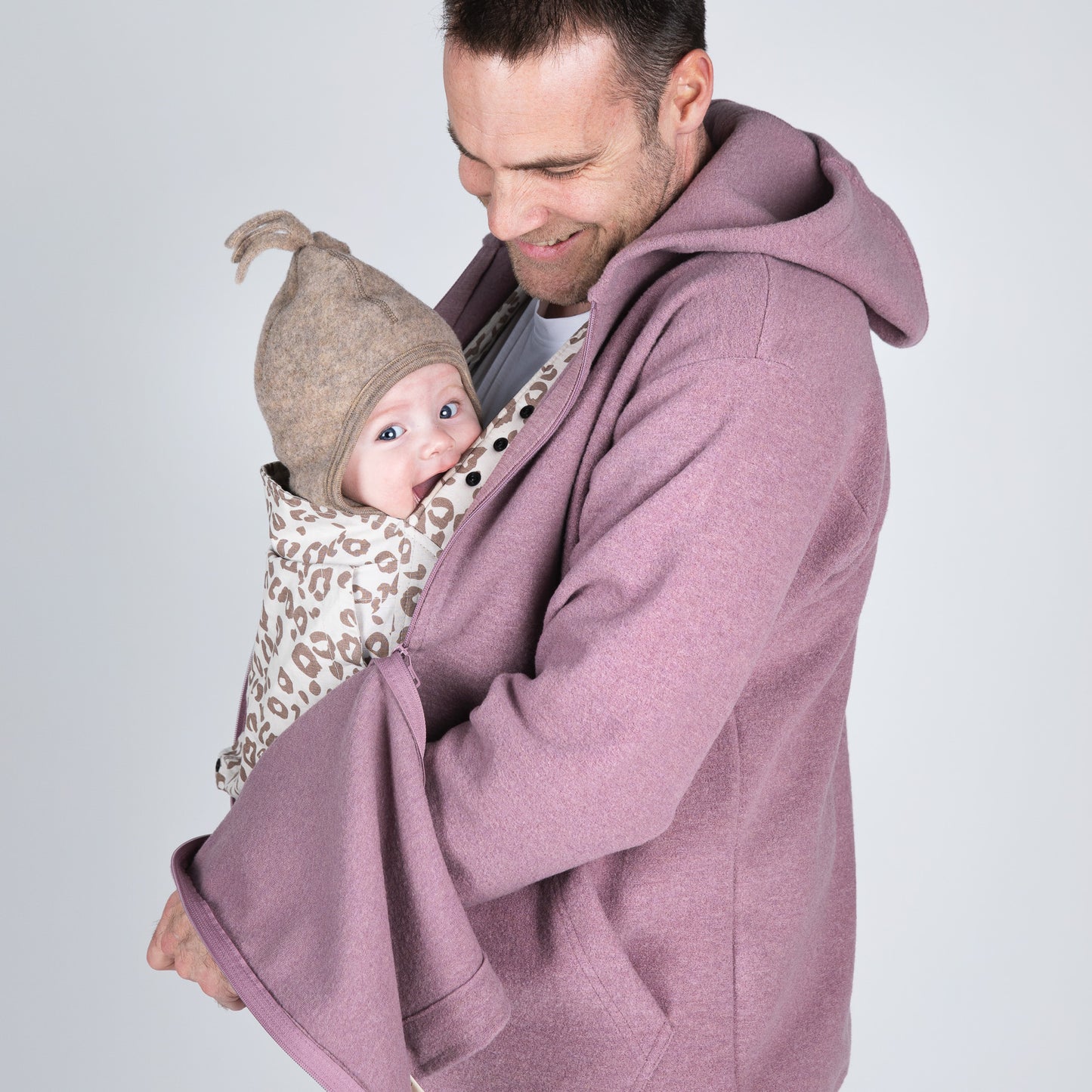 Engel Unisex Hooded Jacket, Boiled Wool ENGEL PRE-ORDER ONLY