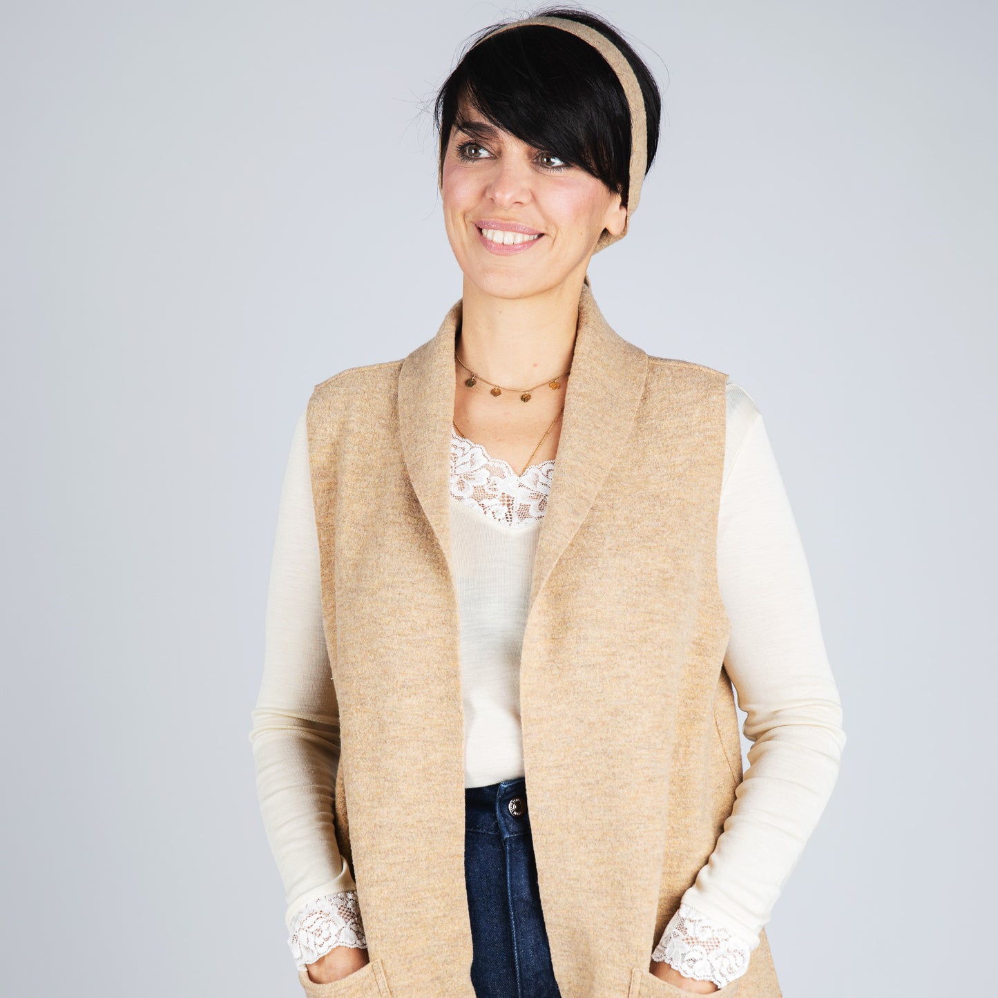 Manteau en laine bouillie pour femme Engel : PRÉCOMMANDE