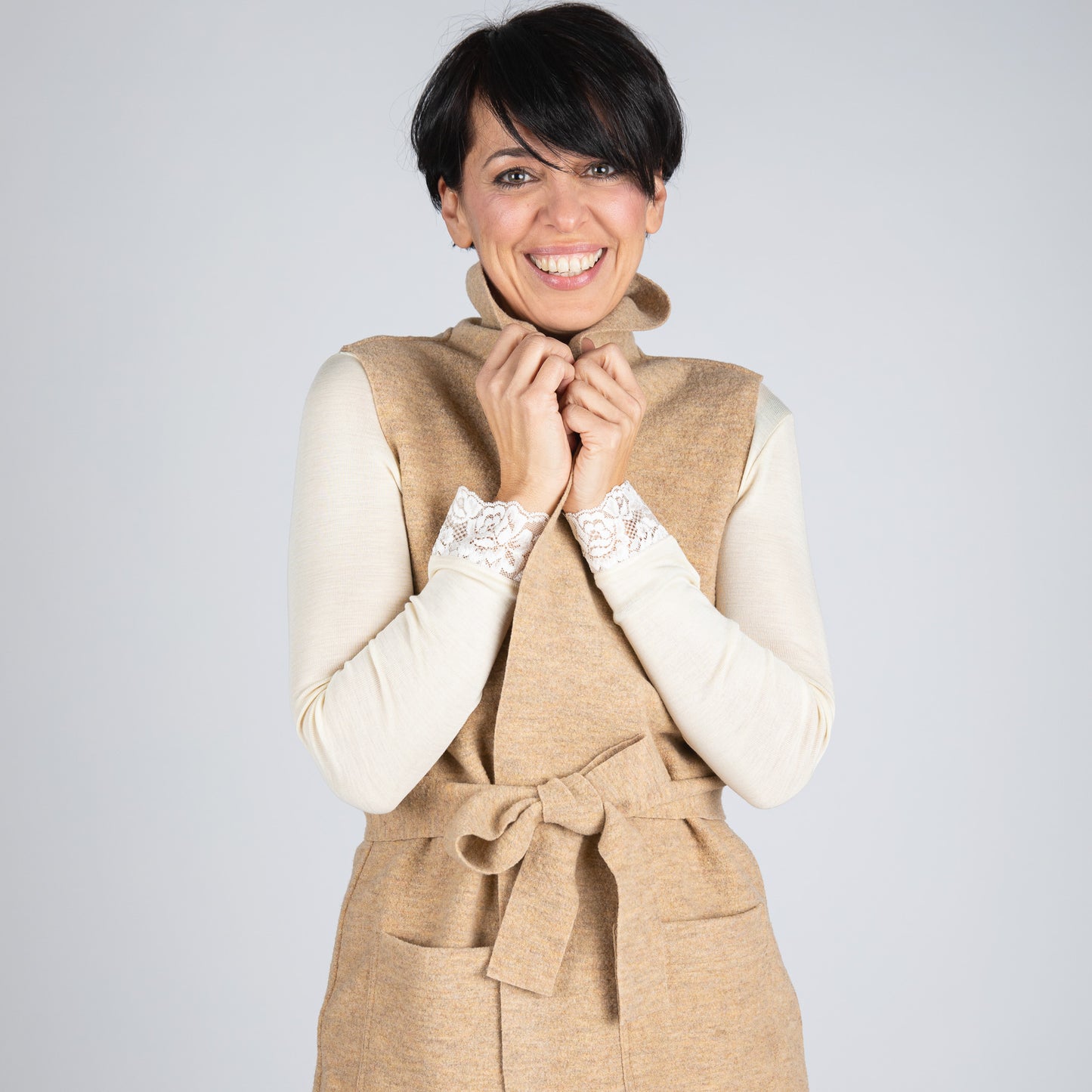 Manteau en laine bouillie pour femme Engel : PRÉCOMMANDE