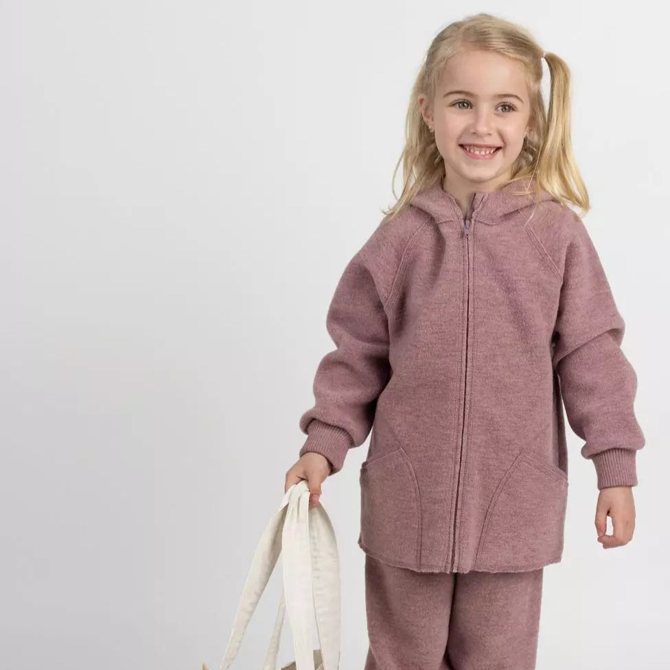 Veste Engel pour tout-petit/enfant, laine bouillie : PRÉCOMMANDE