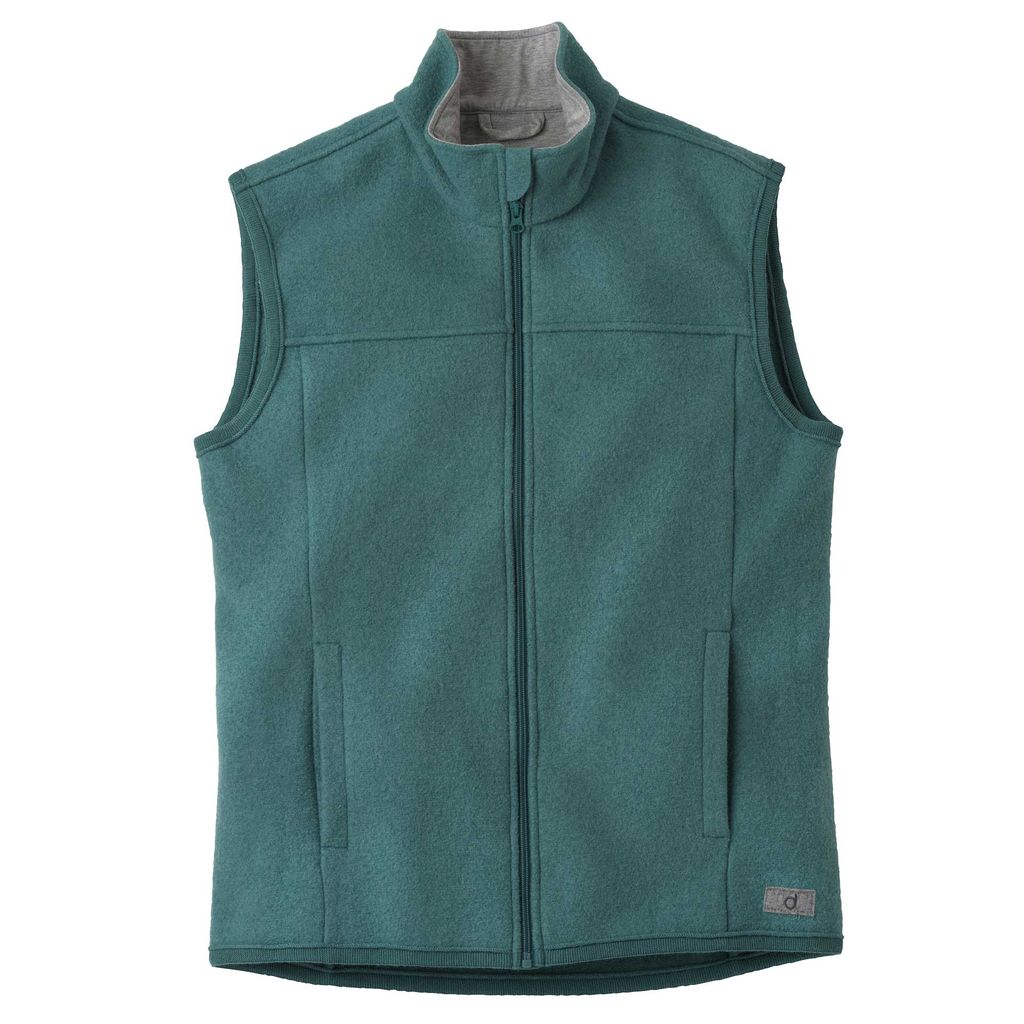 Disana Men's Vest, Boiled Merino Wool: PRE-ORDER
