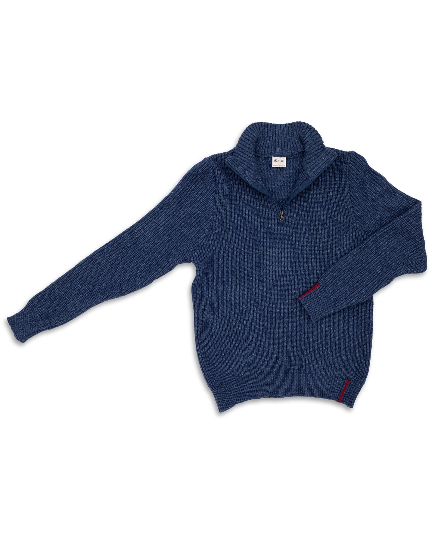 Engel Men's Half-Zip Reborn Knit Sweater: PRE-ORDER