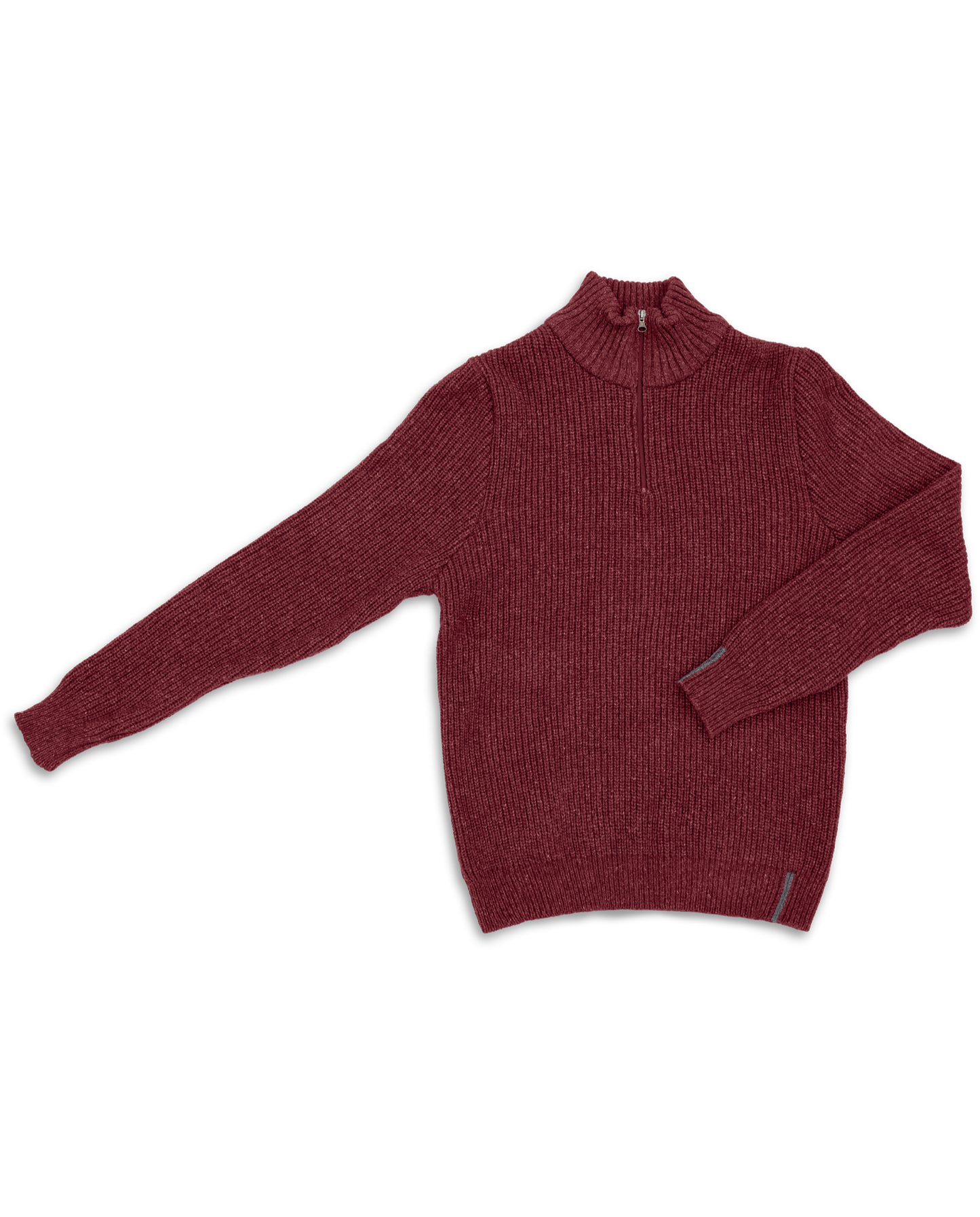 Engel Men's Half-Zip Reborn Knit Sweater: PRE-ORDER