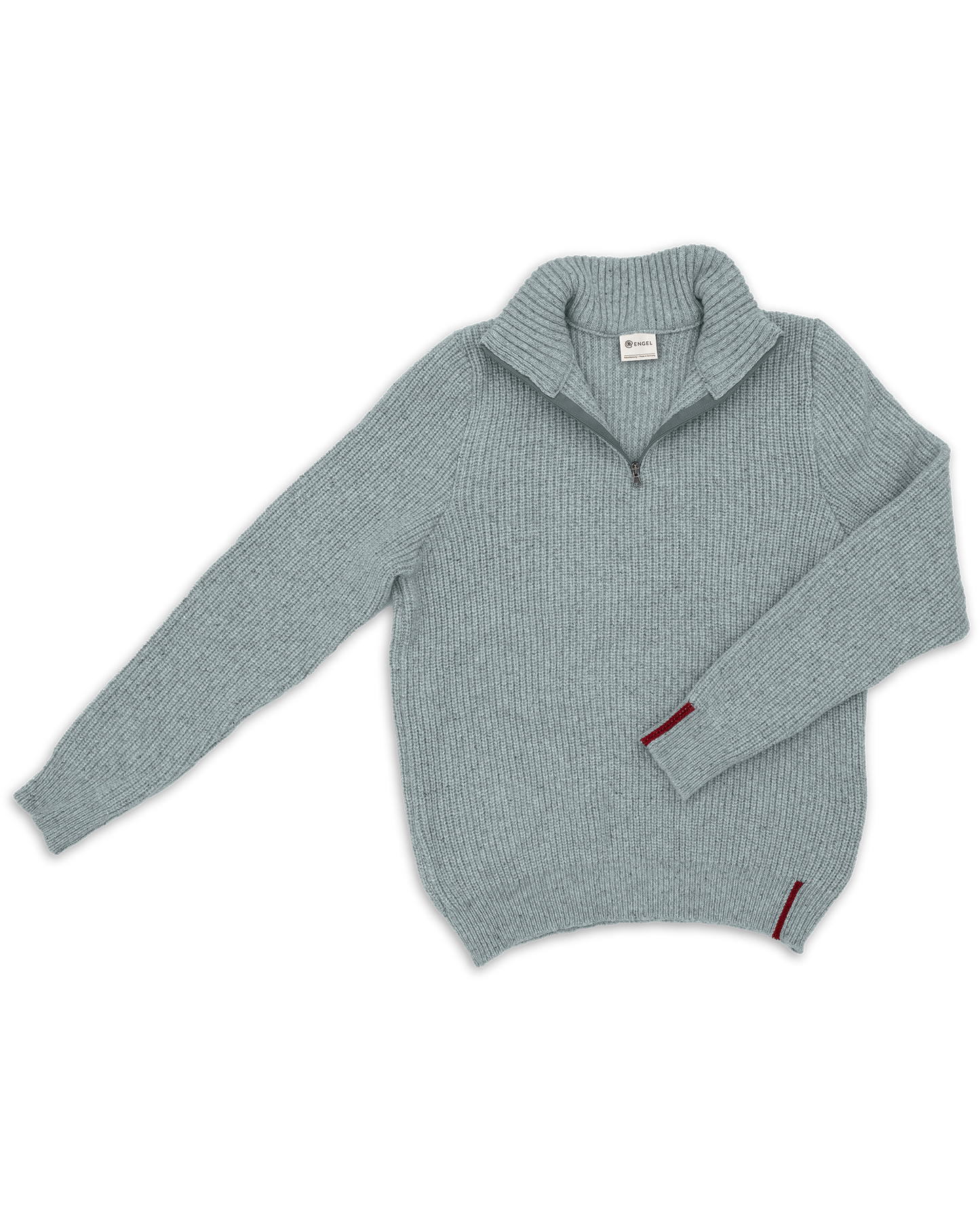 Engel Men's Half-Zip Reborn Knit Sweater: PRE-ORDER