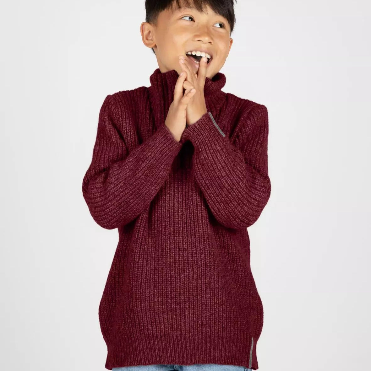 Engel Child Half-Zip Reborn Knit Sweater: PRE-ORDER Discontinued