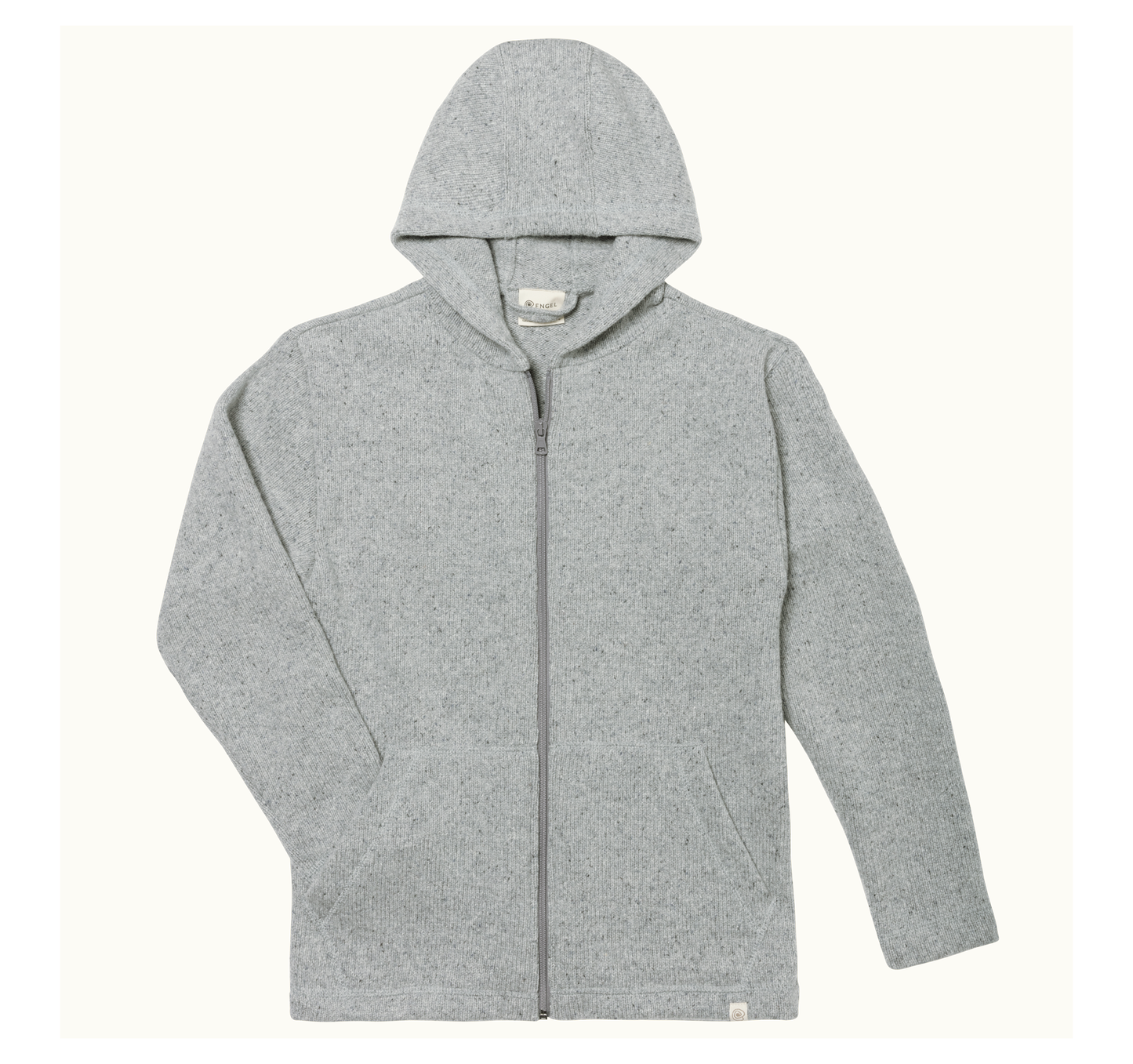 Engel Women's Hooded Reborn Knit Sweater with Zip: PRE-ORDER