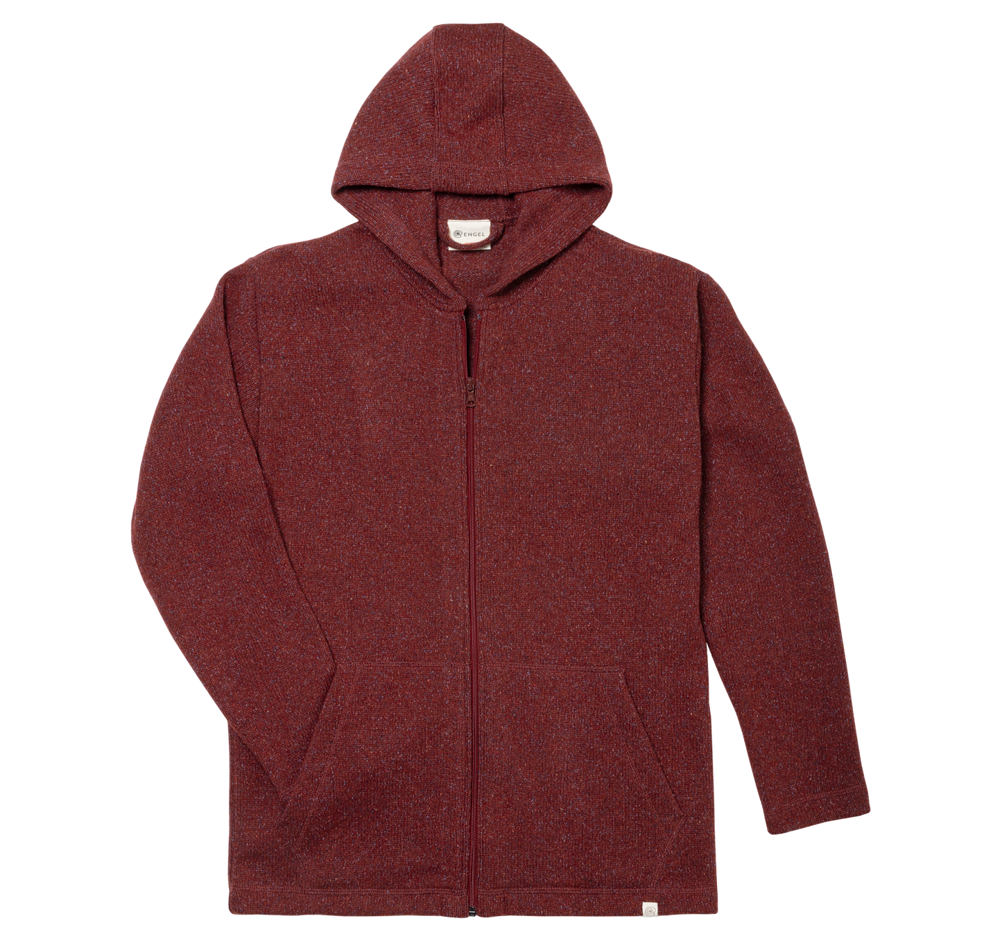 Engel Men's Hooded Reborn Knit Zipper Sweater: PRE-ORDER (Copy)