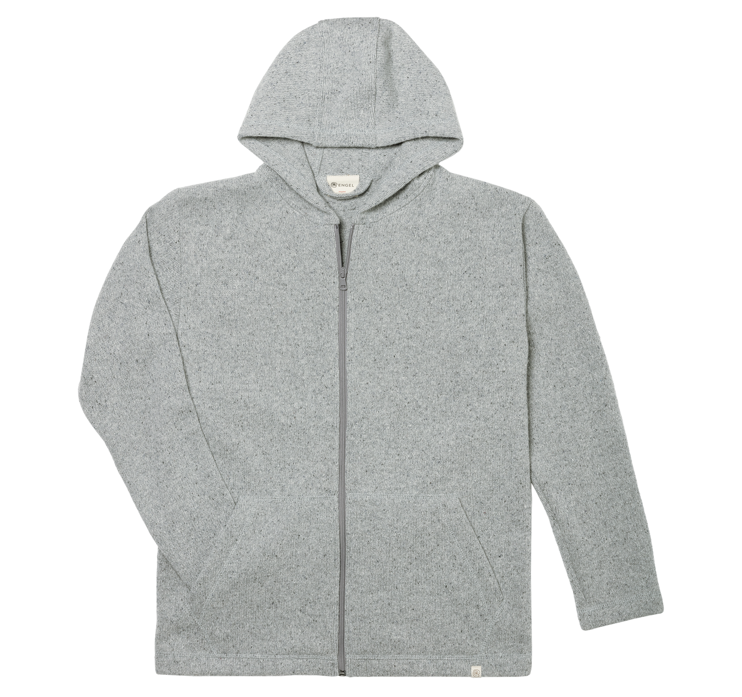 Engel Men's Hooded Reborn Knit Zipper Sweater: PRE-ORDER (Copy)