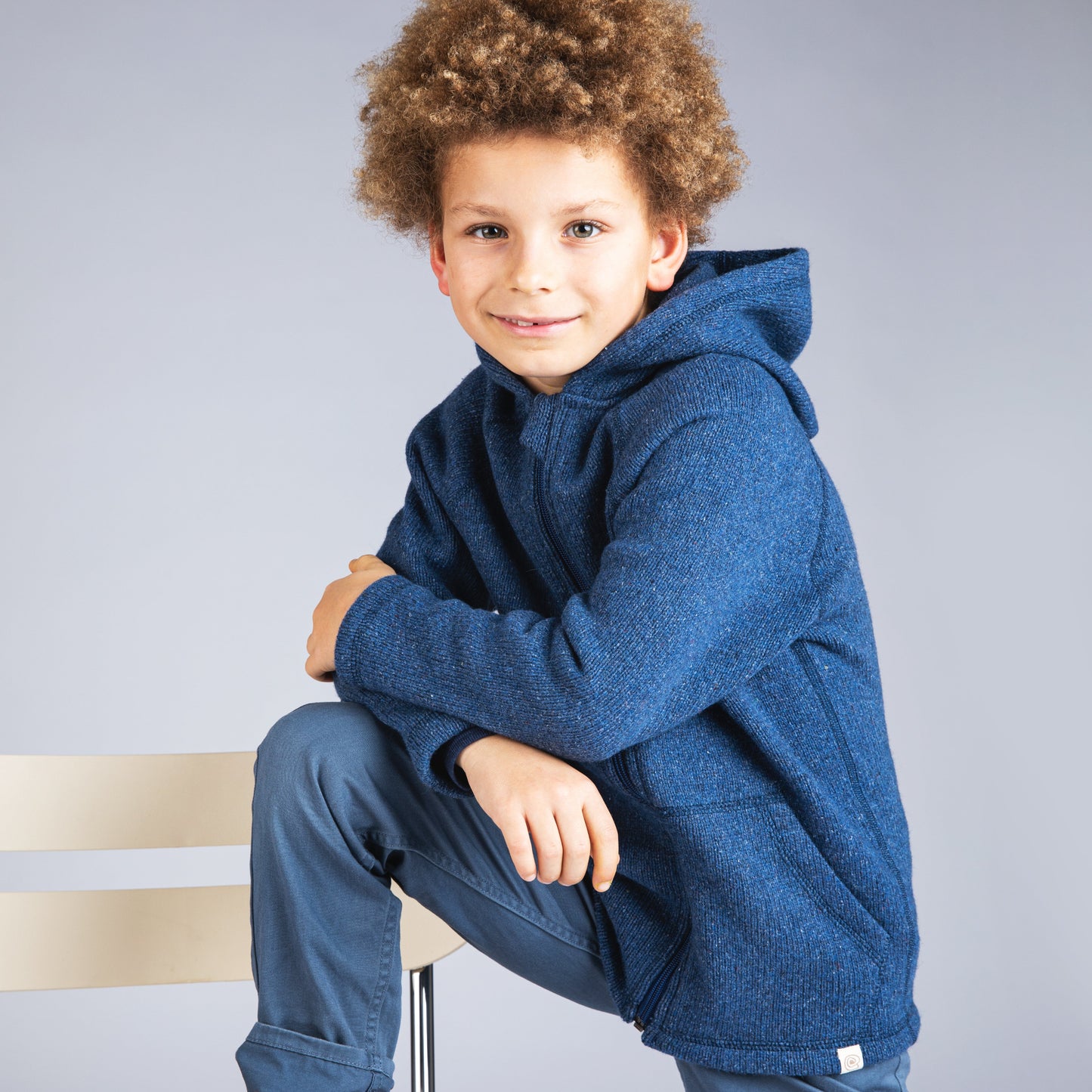 Pull en tricot demi-zip Reborn Engel Child : PRÉCOMMANDE