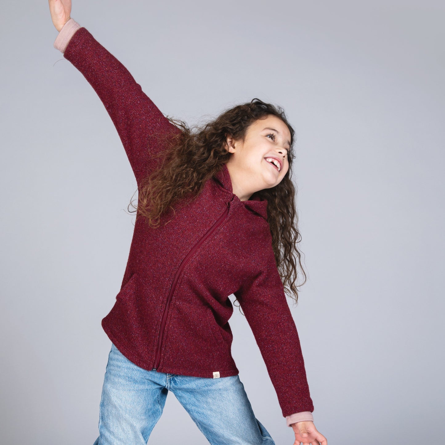 Pull en tricot demi-zip Reborn Engel Child : PRÉCOMMANDE