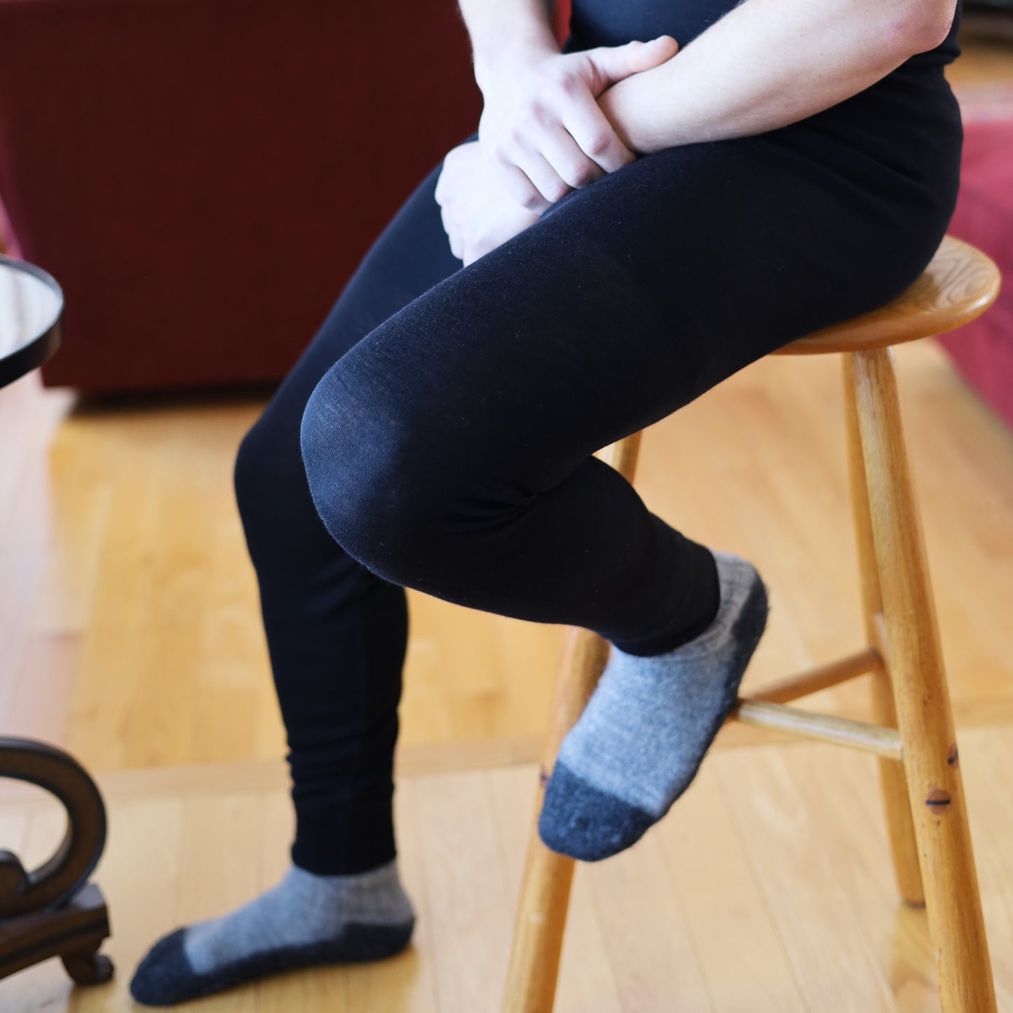 Hocosa Men Longjohn avec braguette, Laine/Soie